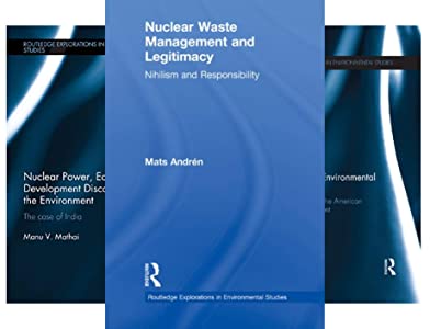 Routledge Explorations in Environmental Studies (50 Book Series)